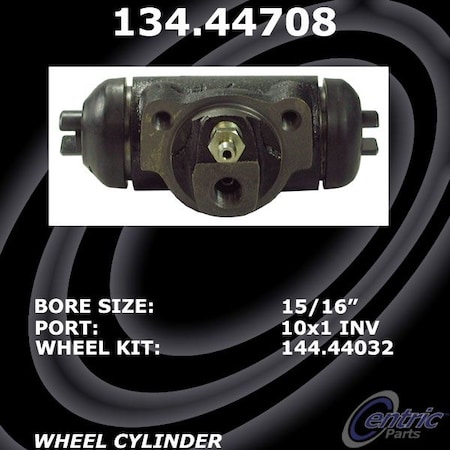 Centric Parts Premium Wheel Cyl, 134.44708 134.44708
